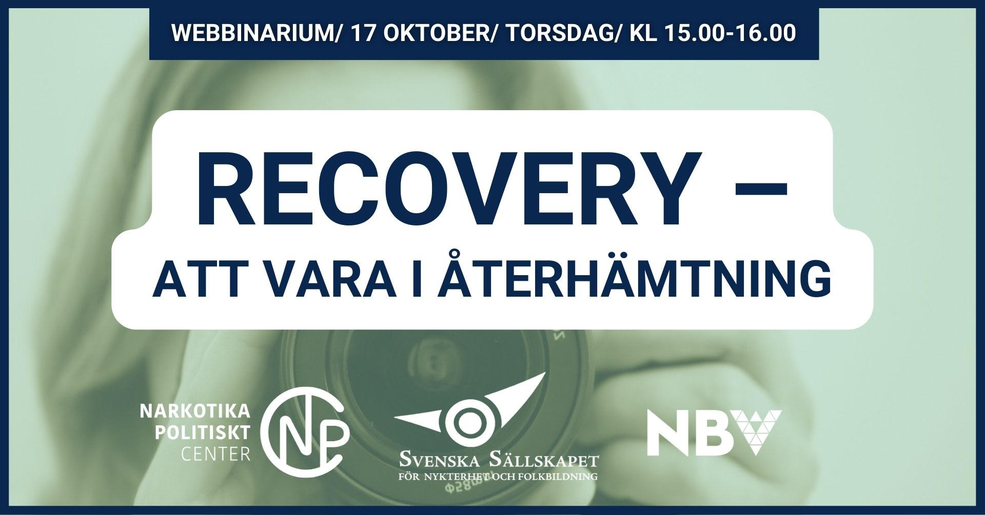 Recovery – att vara i återhämtning