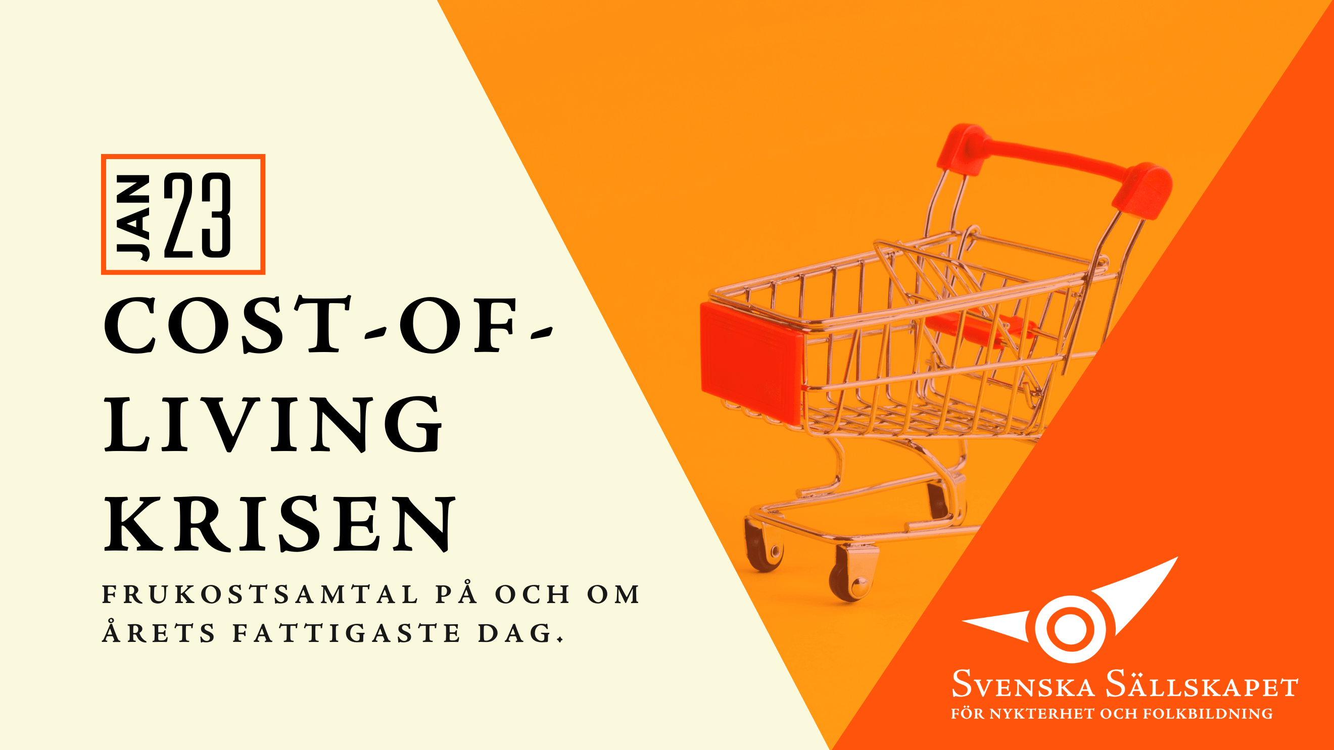 Cost- of- living krisen – Frukostsamtal på och om årets fattigaste dag